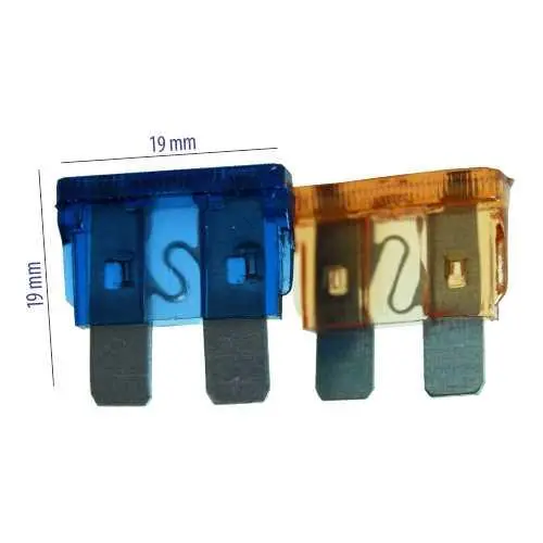 Fusivel de Lamina - Pequeno - 20,0A - (10pçs)