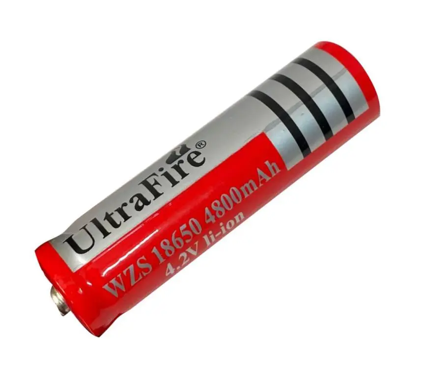 BATERIA P/LANTERNA TÁTICA  18650- 3,7   8000 Mah