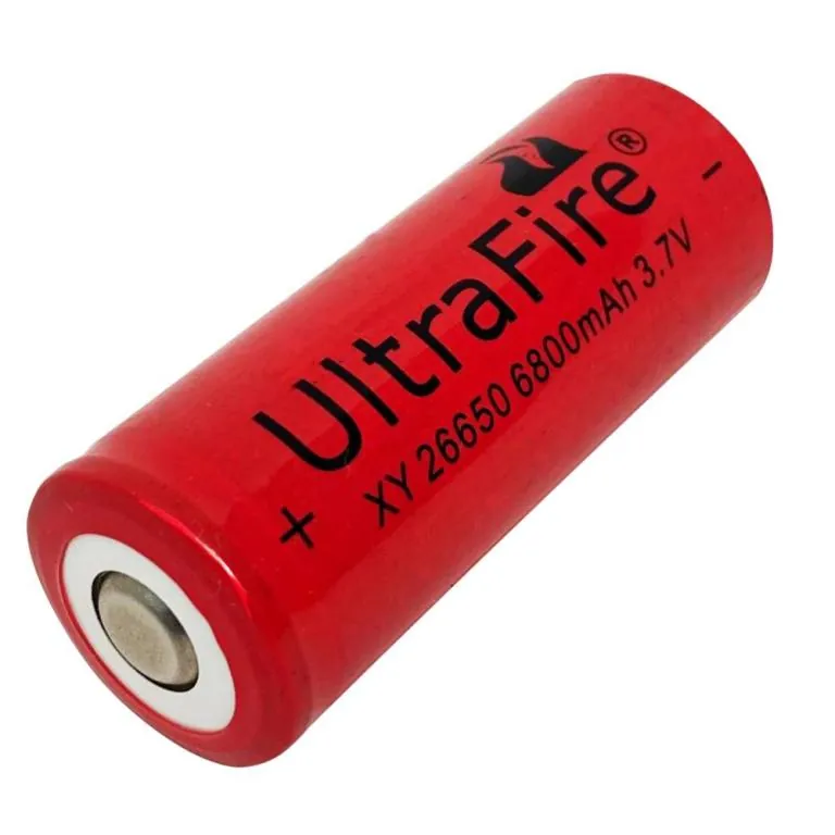 BATERIA P/LANTERNA TÁTICA 26650 X900 - 4,3V -  12000 mAH