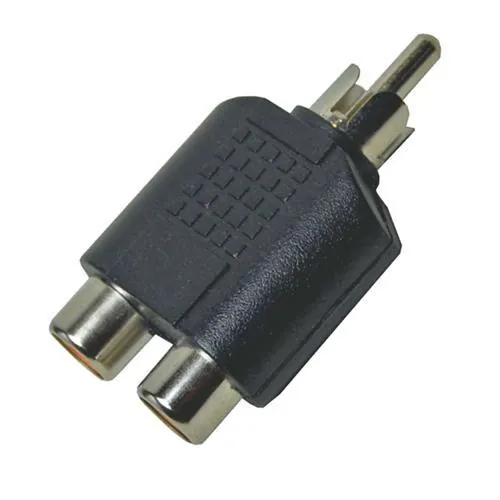Adaptador  -  Rca x 2 Jack Rca - (05pçs)