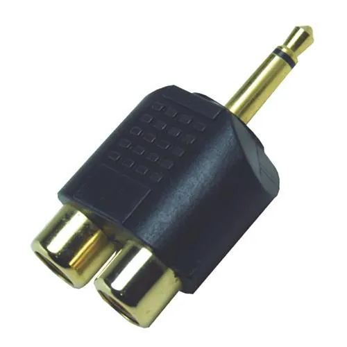Adaptador  -  P-2 Mono x 2 Rca - (05pçs)