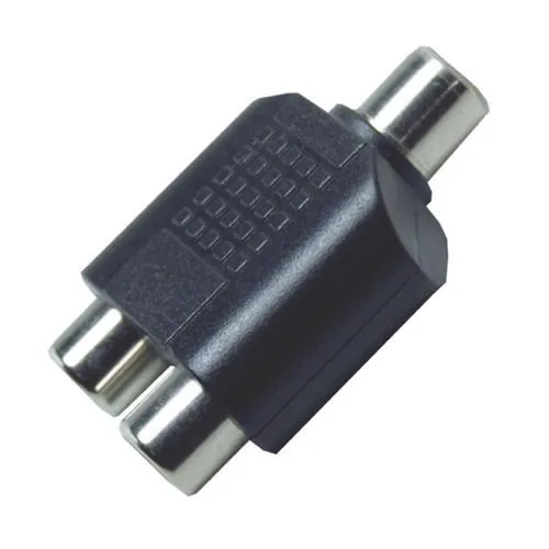 Adaptador  Jack Rca x 2 Jack Rca - (05pçs)