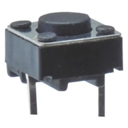 Chave Tactil 6 x 6 x 4,3mm 180º - 2 Terminais - (10pçs)