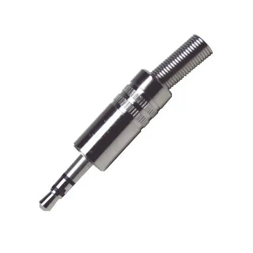 Plug P2 Metal Stereo - (10pçs)