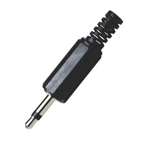 Plug P2 Mono Plástico - (10pçs)