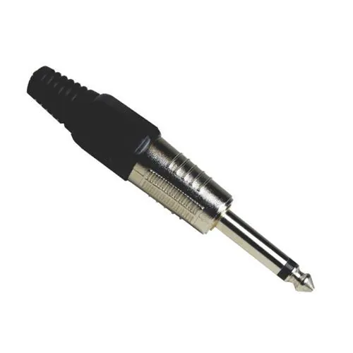 Plug P10 Capa Preta - (05pçs)