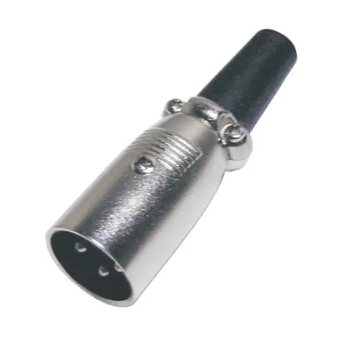 Conector Canon Macho com Seguro - (10pçs)