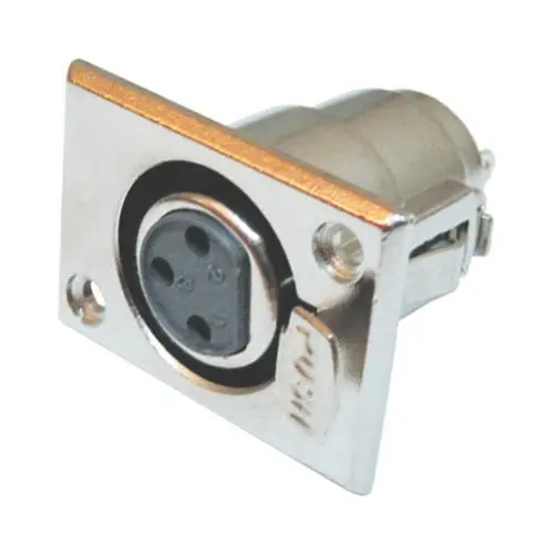 Conector Canon Painel Femea - (10pçs)