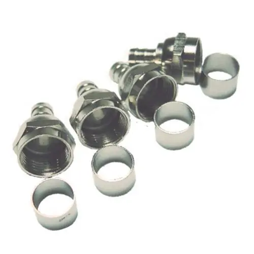 Conector F Crimp com Ilhós - RG-59 (100pçs)