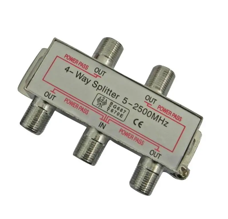 Divisor Alta Frequência 1x4 5/2500Mhz