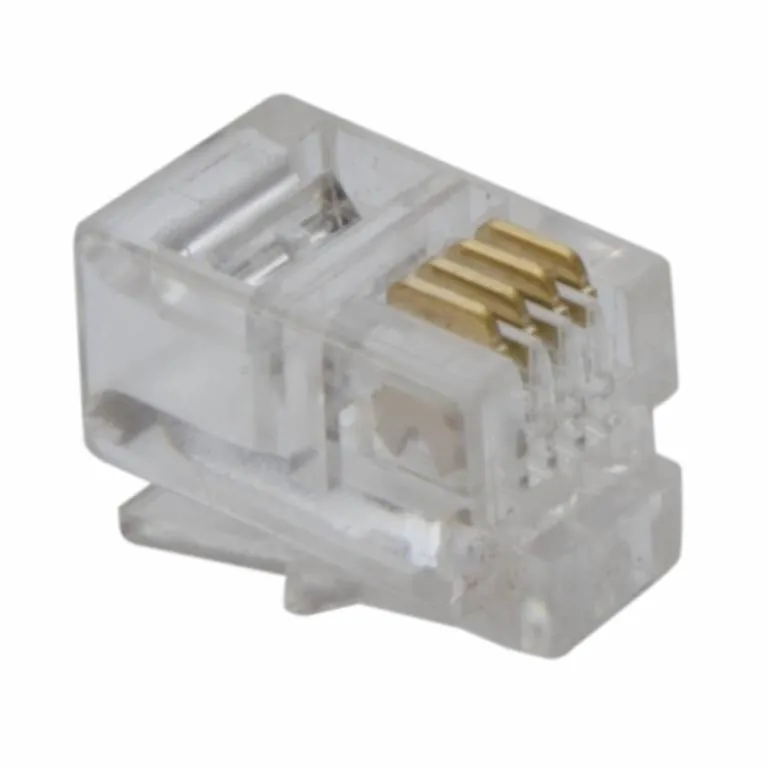 Conector RJ-12 4P4C - (50pçs)