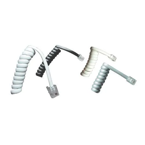 Cabo para Monofone - Espiral - Branco