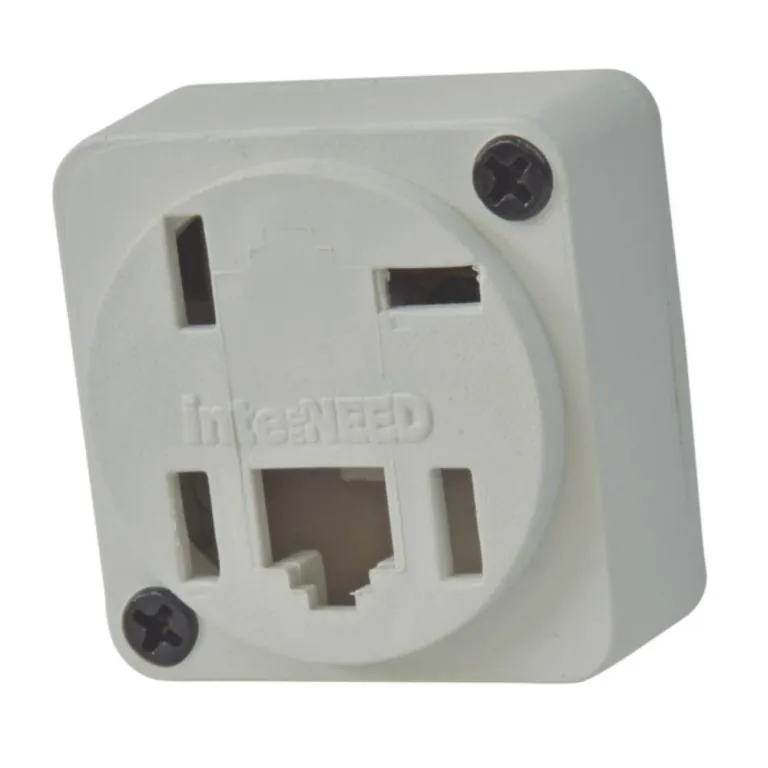 Tomada para Telefone - Branca - (10pçs)