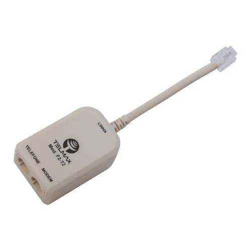 Filtro Adsl c/ 2 Entradas