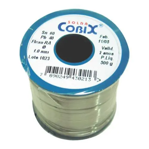 Solda Cobix Esp: 1,0mm 500gr