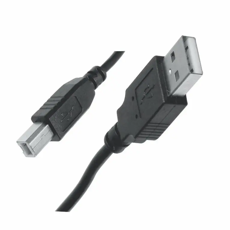 Cabo USB  impressora usb a macho b macho 5,0m