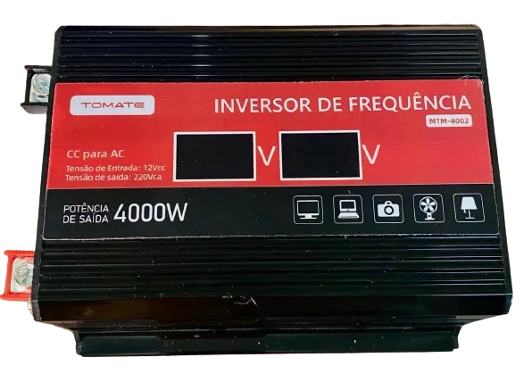 INVERSOR 12V P/220V 4000W MTM 4002