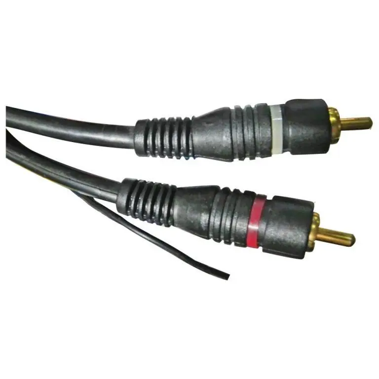 Cabo 2+2  Rca - 1,5m - Preto