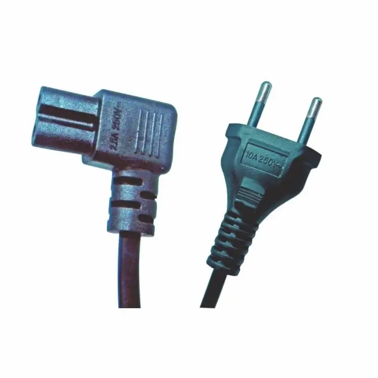 Cabo de força Alimentação tv 90° - 1,5m