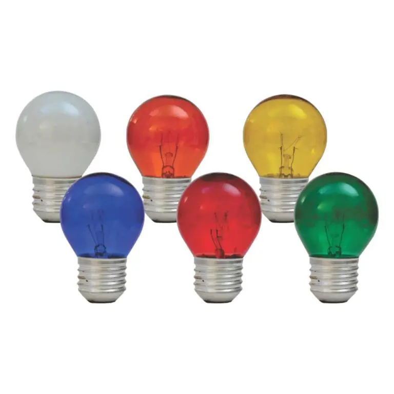 Lampadas Bolinha E-27 15w (5pçs) - AZ