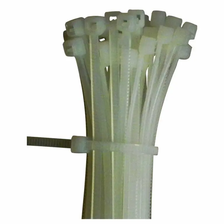 Abraçadeira de Nylon Branca - 2,5 x 100mm