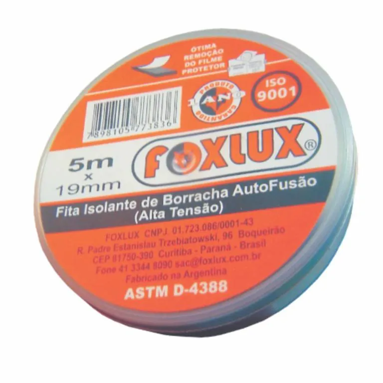 Fita Isolante Auto Fusão - 5m