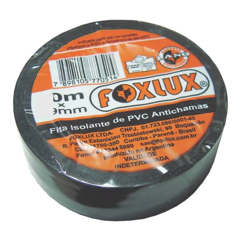 Fita Isolante FOXLUX 5m - (10pçs)