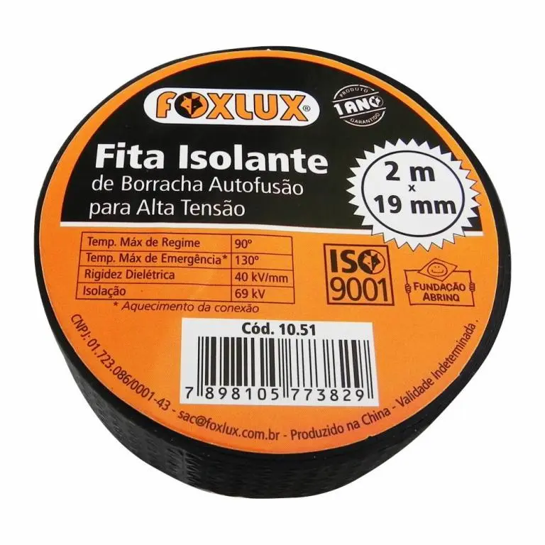 Fita Isolante FOXLUX 10m - (10pçs)