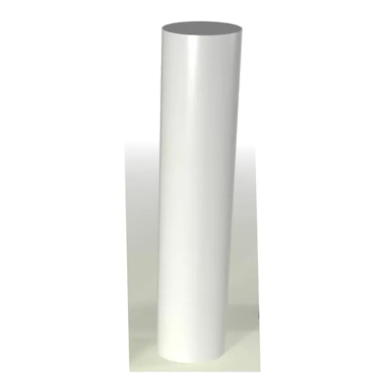 BASTAO COLA QUENTE GROSSA SILICONE- BRANCA - KG RAMOS E BRITO