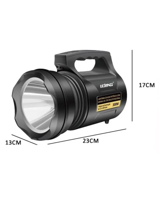 LANTERNA DE ALTA POTENCIA LE-8312