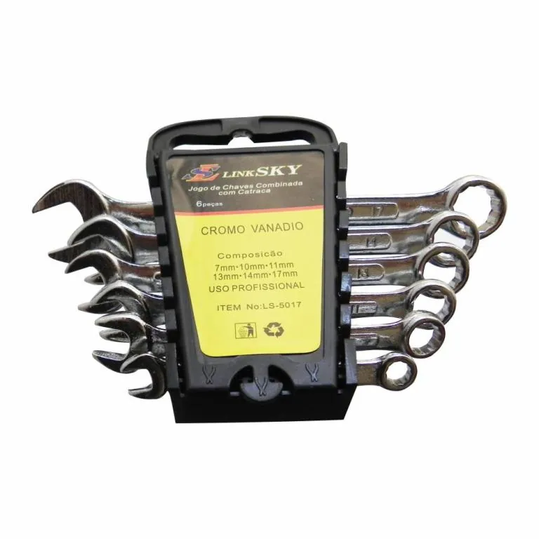 Kit de Chaves Combinadas 6 pç