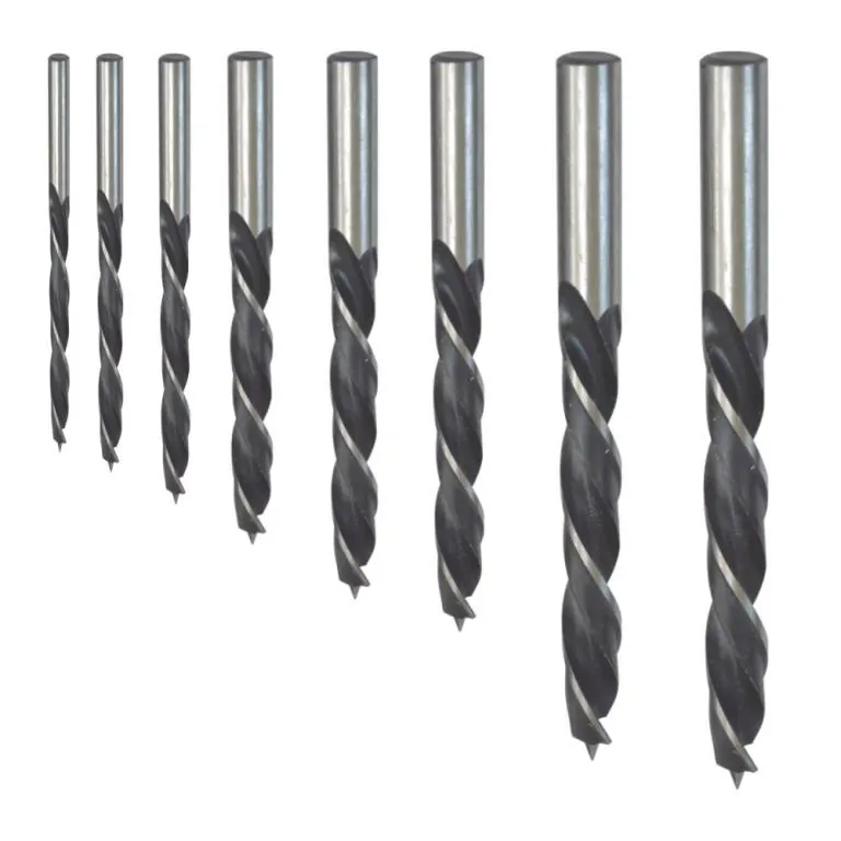 Jogo de Brocas para Madeira - 4,5,6,8,10mm