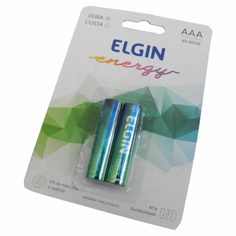 Pilhas Alcalinas AAA (02pçs)