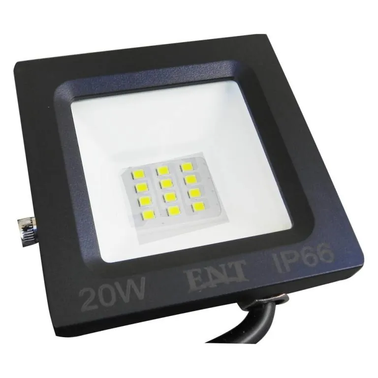 REFLETOR LED 20W (REAL) - BRANCO FRIO