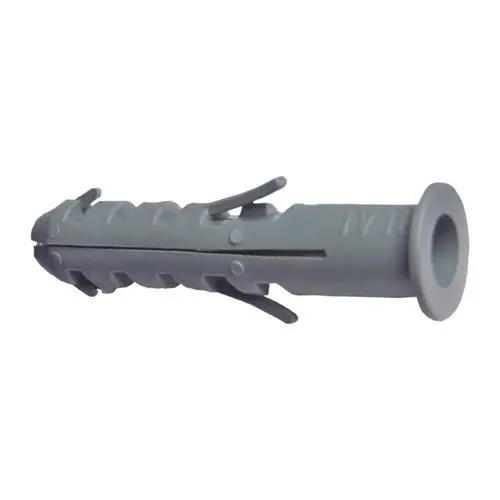 Bucha Plástica C/ Aba 6mm 100pç