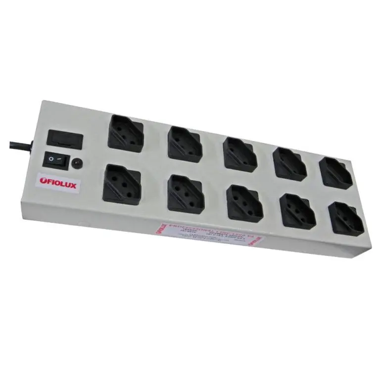 Filtro de Linha met  Espaçadas 1,5 mt - 10 tomadas