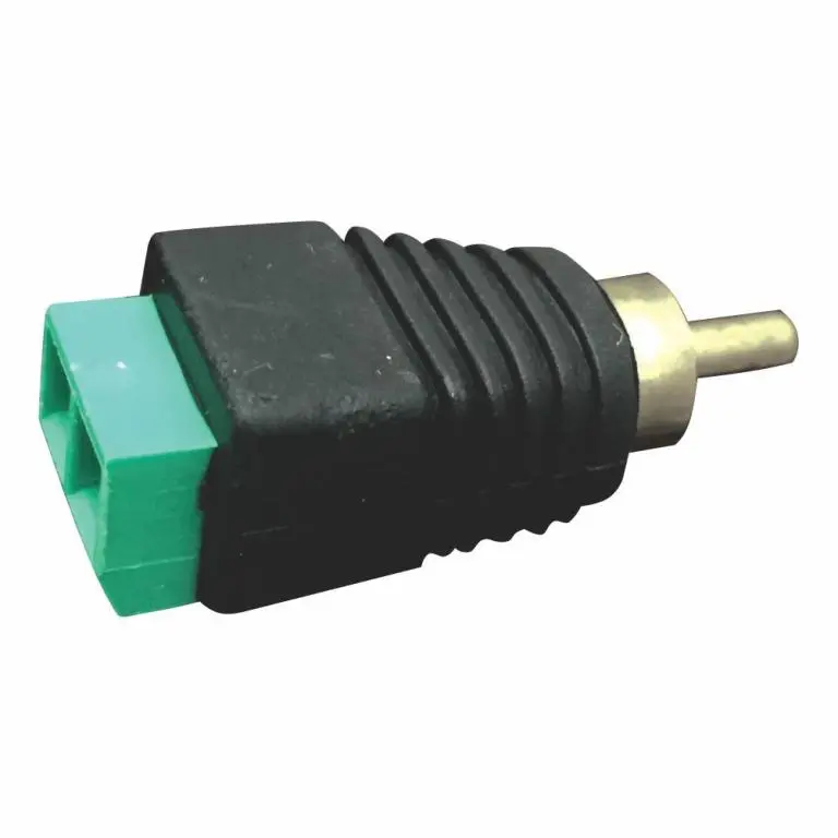 Conector RCA com Borne