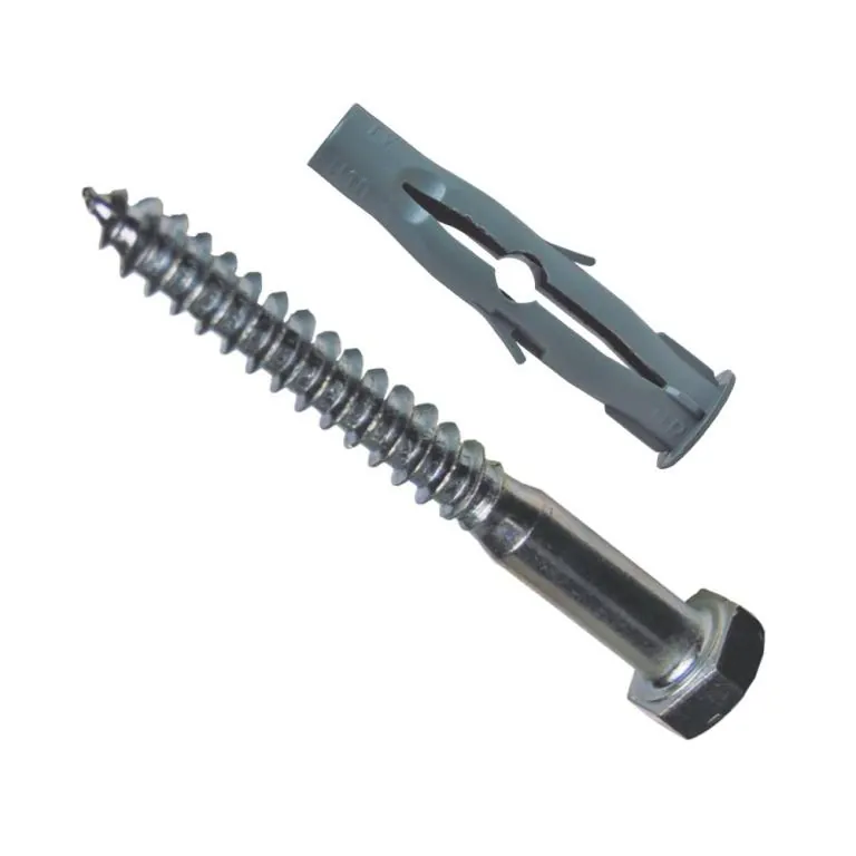 Parafusos Sextavado 1/4 x 60mm com Bucha 10mm