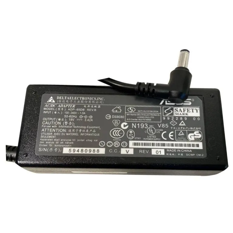 FONTE NOTEBOOK ASUS PLUG 5,5 X 2,5mm