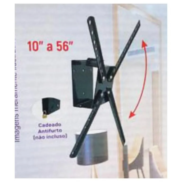 SUPORTE DE TV COM 5 INCLINAÇÕES