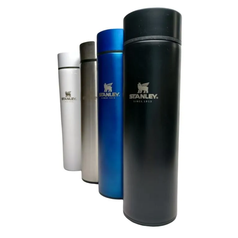 GARRAFA TÉRMICA COM INFUSOR (TERMOMETRO NA TAMPA - COM MARCA)