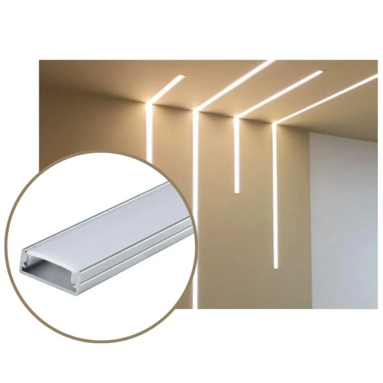 PERFIL P/FITA DE LED 2M SOBREPOR