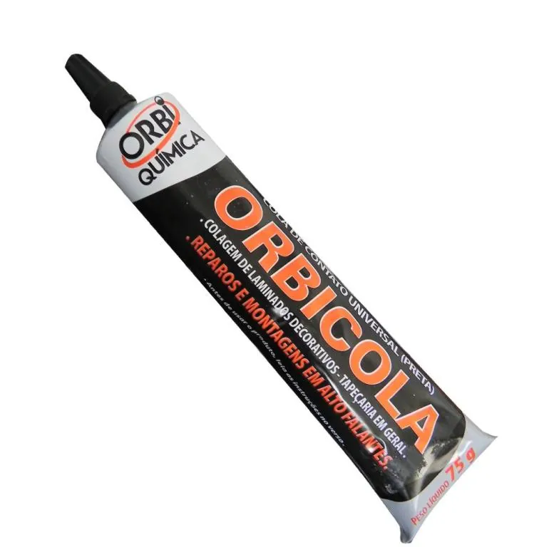 COLA DE CONTATO TRANSPARENTE - AMBAR 75GR