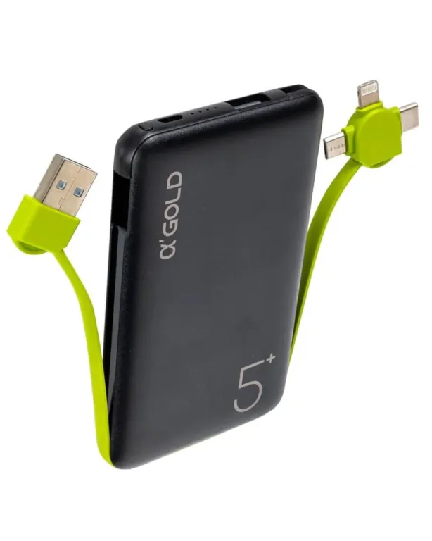 CARREGADOR PORTATIL (POWER BANK) 500mAh