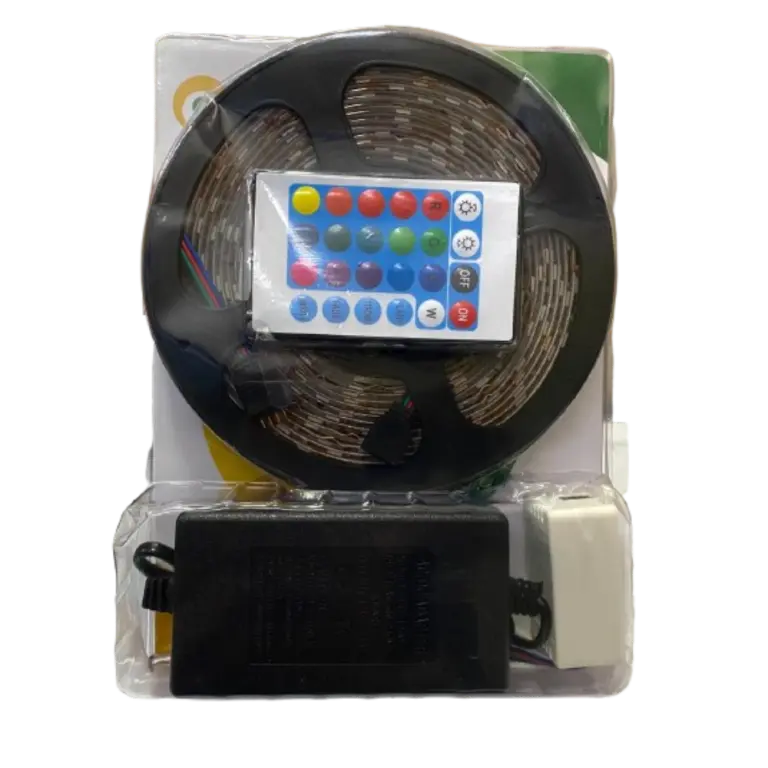 KIT FITA LED  RGB5050  COM FONTE E CONTROLE