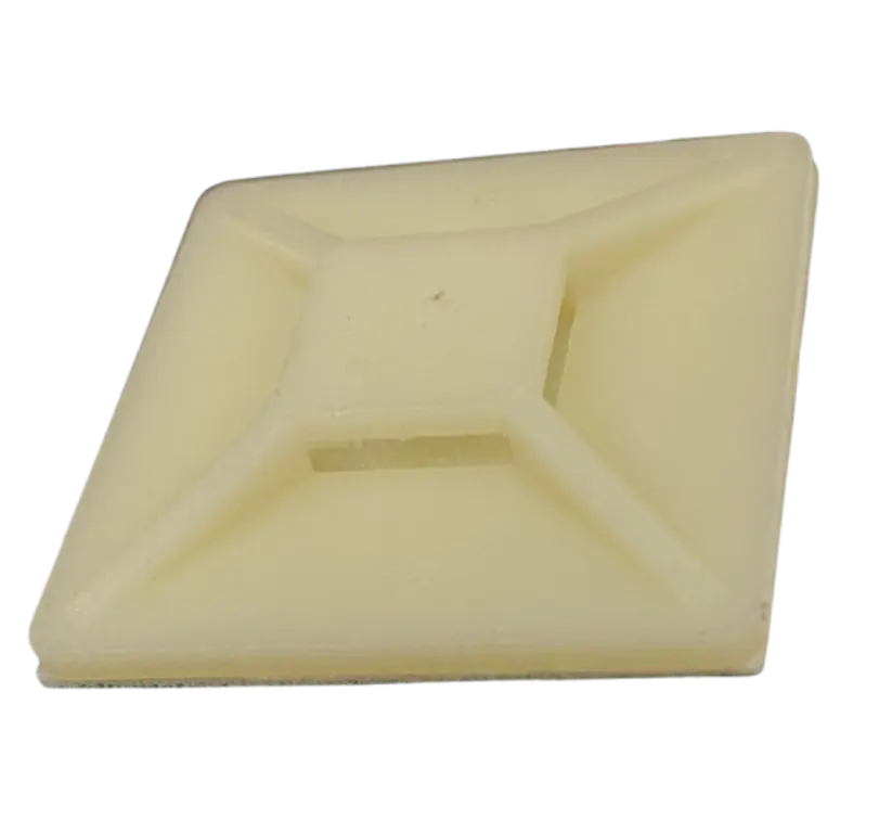 FIXADOR AUTO-ADESIVO 30X30mm 10pçs