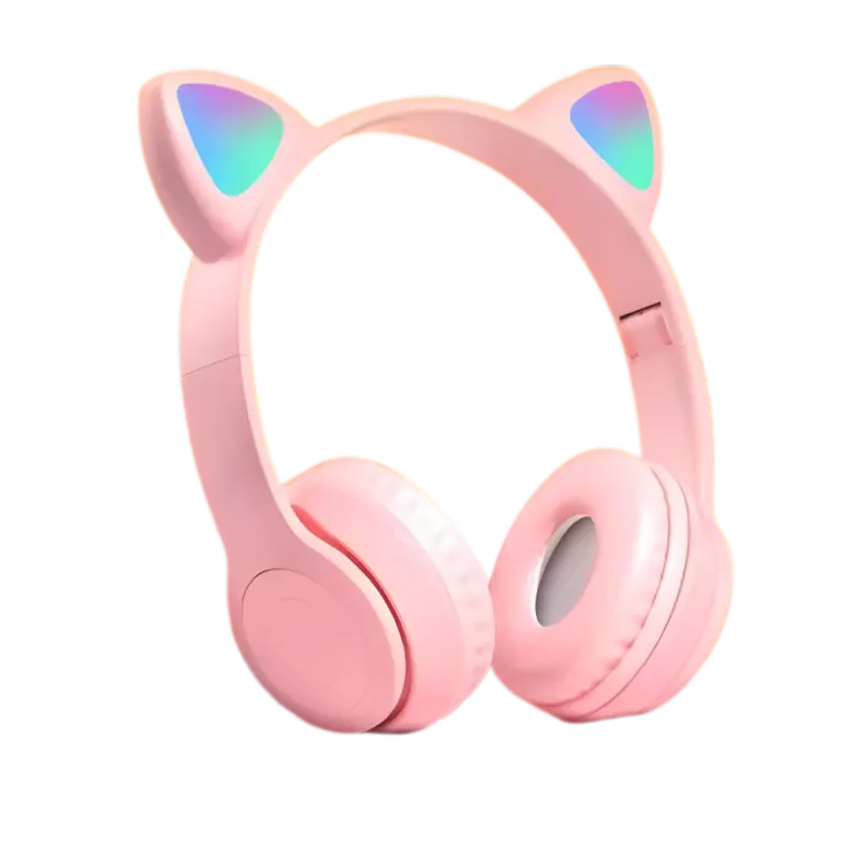 Fone de ouvido gatinho
