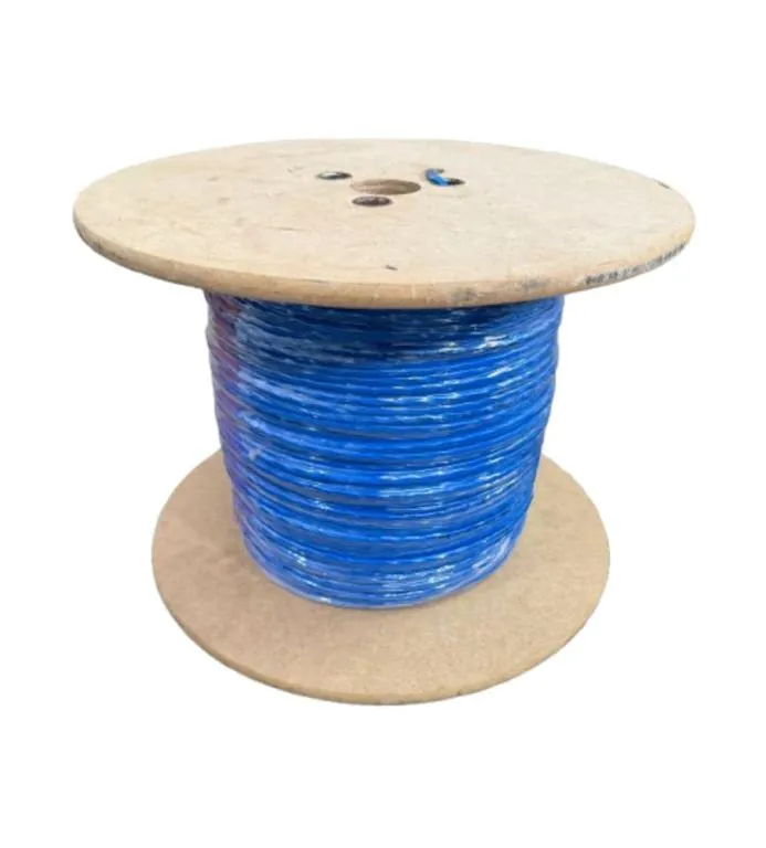 CABO LAN CFTV AZUL CARRETEL 305 M