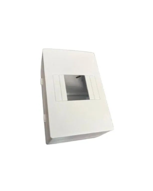 CAIXA SOBREPOR P/ 3-4 DISJUNTOR BRANCO