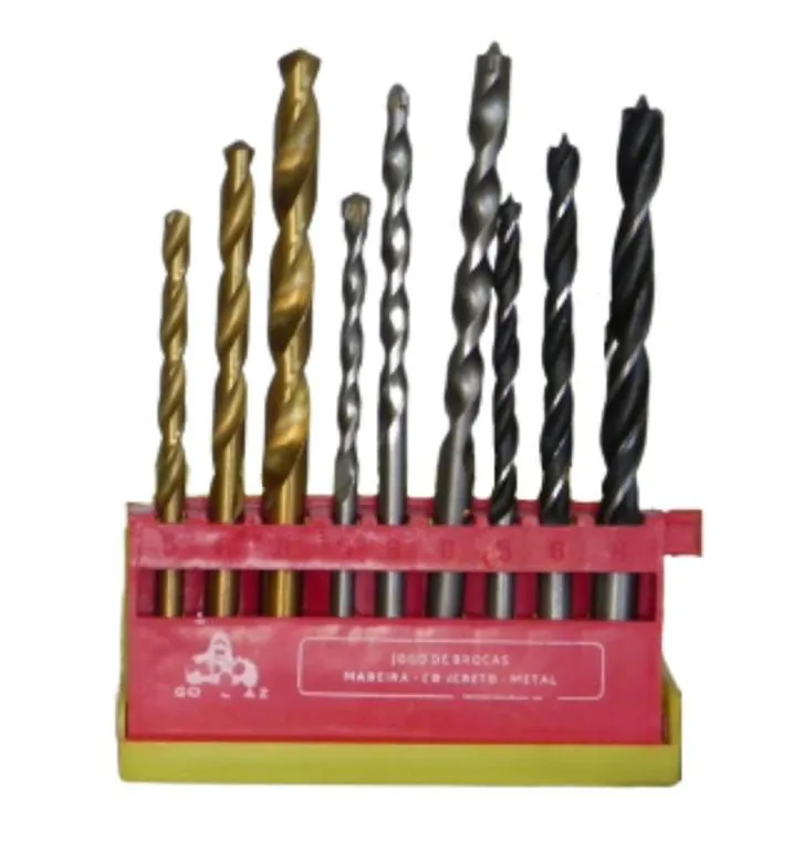 JOGO DE BROCA 5/6/8MM